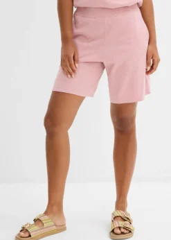 Online Pantalón corto sin cierre de punto fino Mujer Conjuntos De Ropa|Shorts