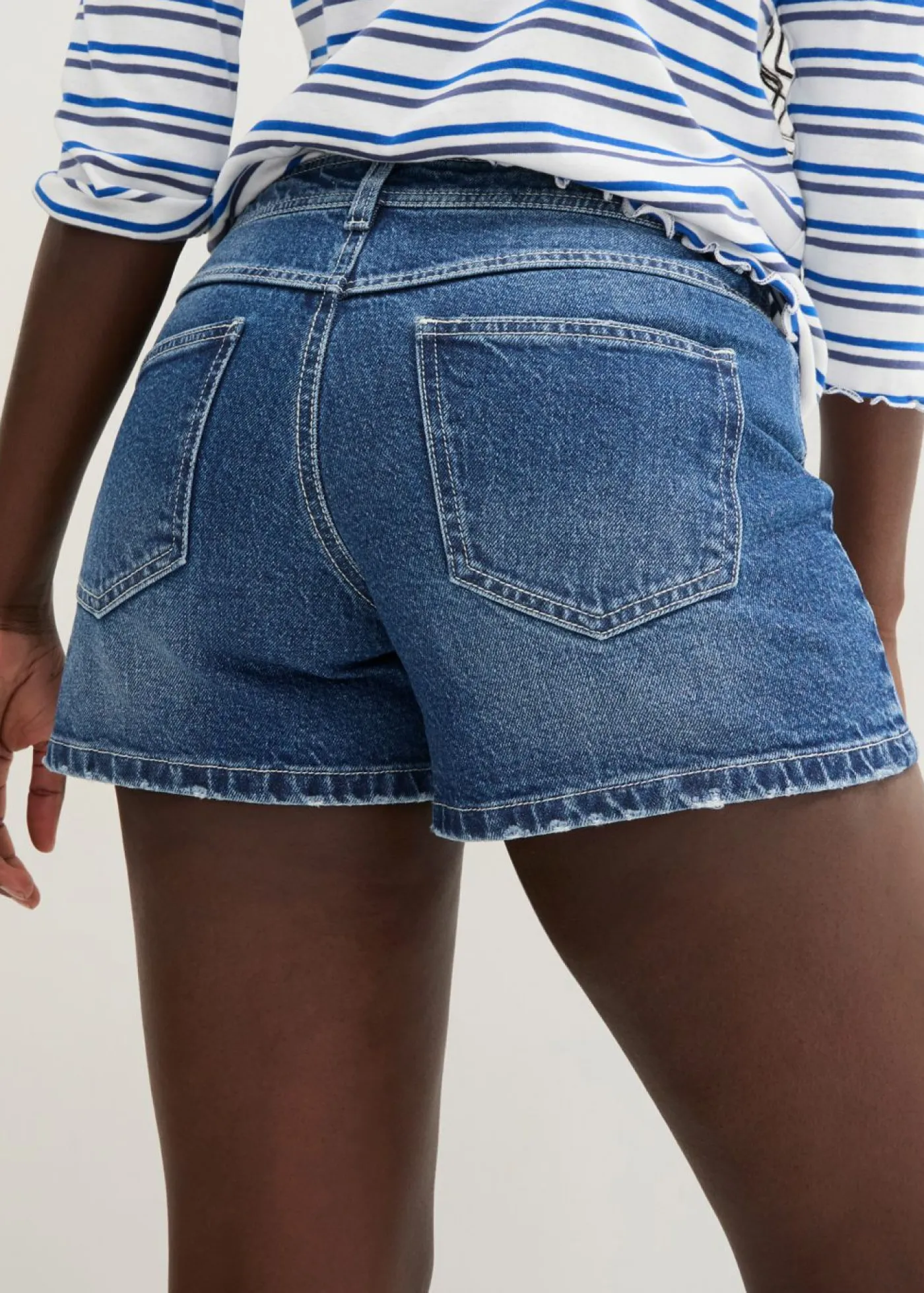 Clearance Pantalón corto vaquero Mujer Shorts|Vaqueros