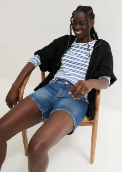 Clearance Pantalón corto vaquero Mujer Shorts|Vaqueros