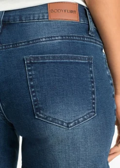 Best Pantalón corto vaquero con bordado Mujer Shorts|Vaqueros