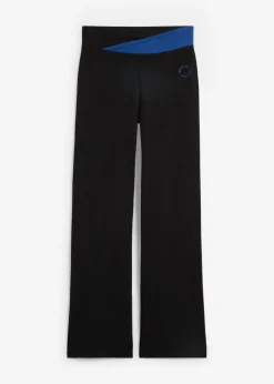 Best Pantalón de algodón acampanado Mujer Ropa Deportiva|Pantalones