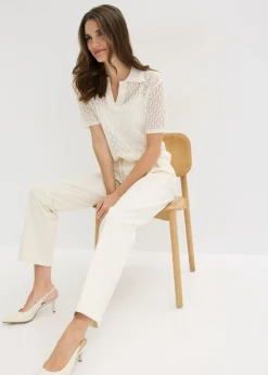 Sale Pantalón de algodón puro Mujer Pantalones|Novedades