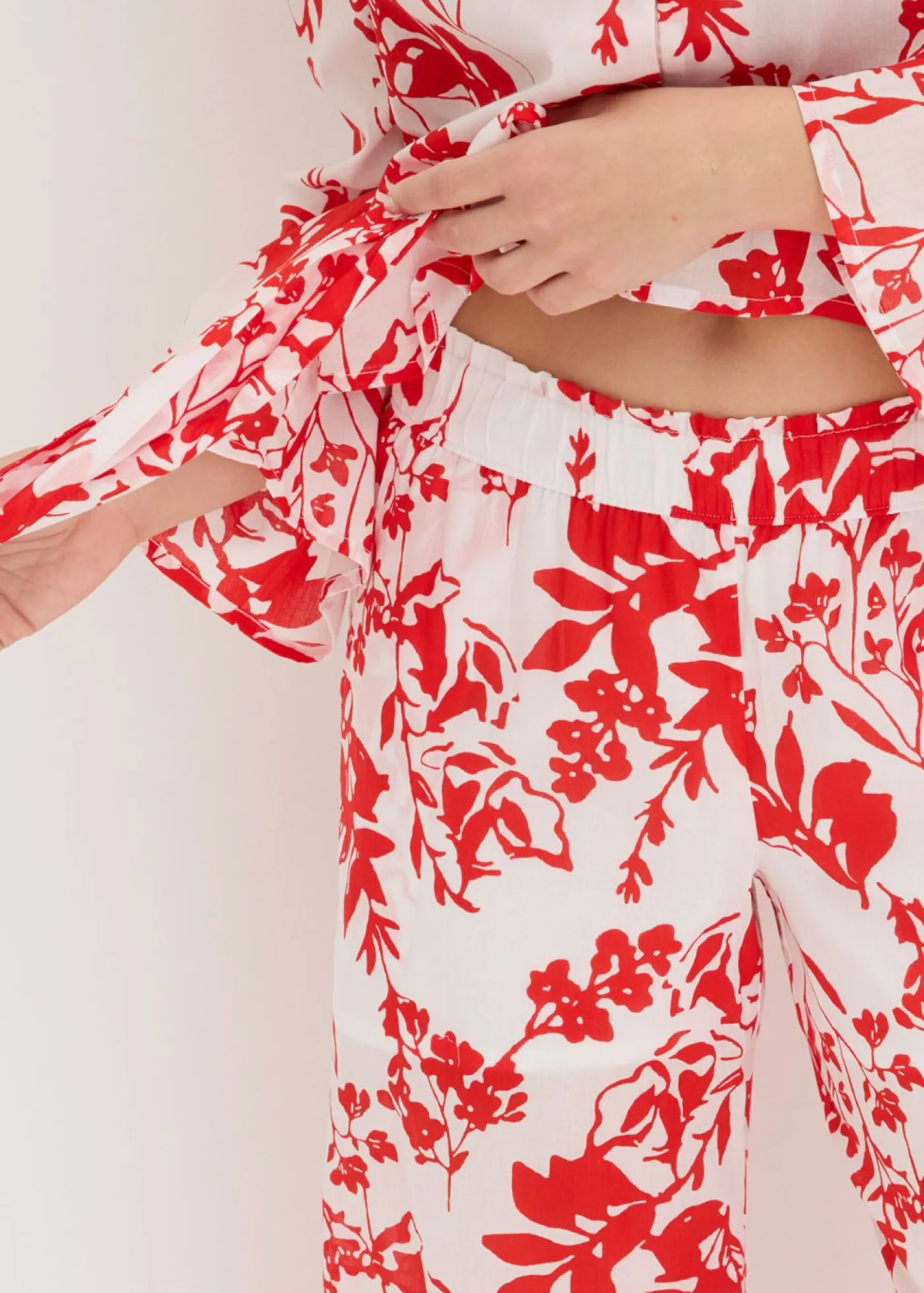 Online Pantalón de algodón puro Mujer Conjuntos De Ropa|Pantalones
