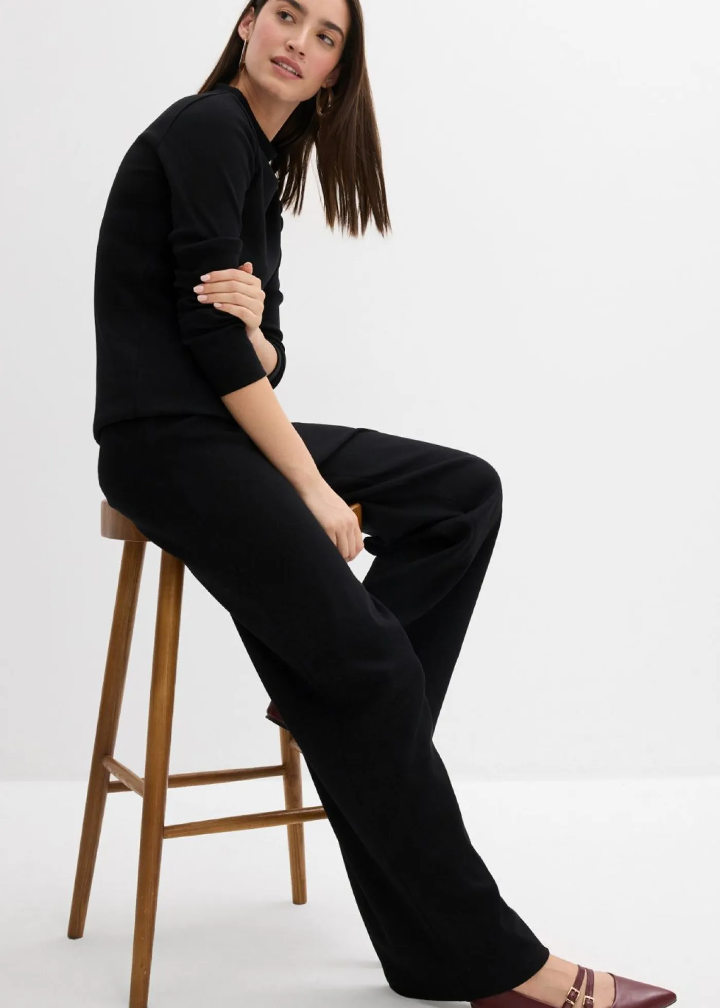 Clearance Pantalón de canalé Mujer Esenciales|Pantalones