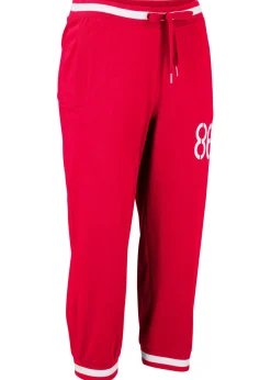 New Pantalón de chándal 3/4 de mezcla de algodón Mujer Ropa Deportiva|Ropa Cómoda