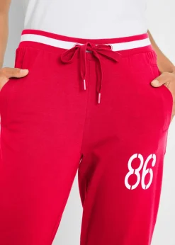 New Pantalón de chándal 3/4 de mezcla de algodón Mujer Ropa Deportiva|Ropa Cómoda
