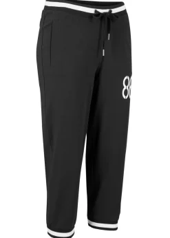 Pantalón de chándal 3/4 de mezcla de algodón Mujer Ropa Deportiva|Ropa Cómoda