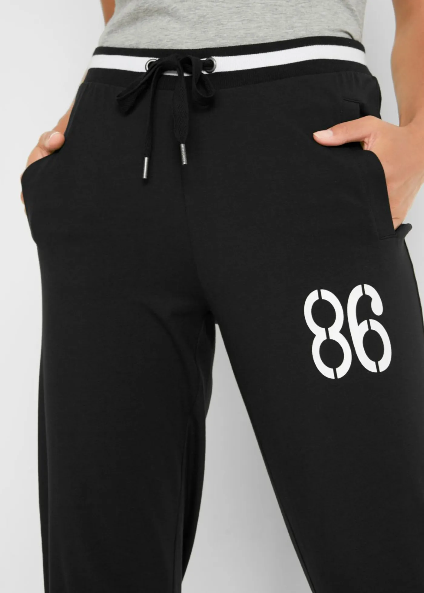 Pantalón de chándal 3/4 de mezcla de algodón Mujer Ropa Deportiva|Ropa Cómoda