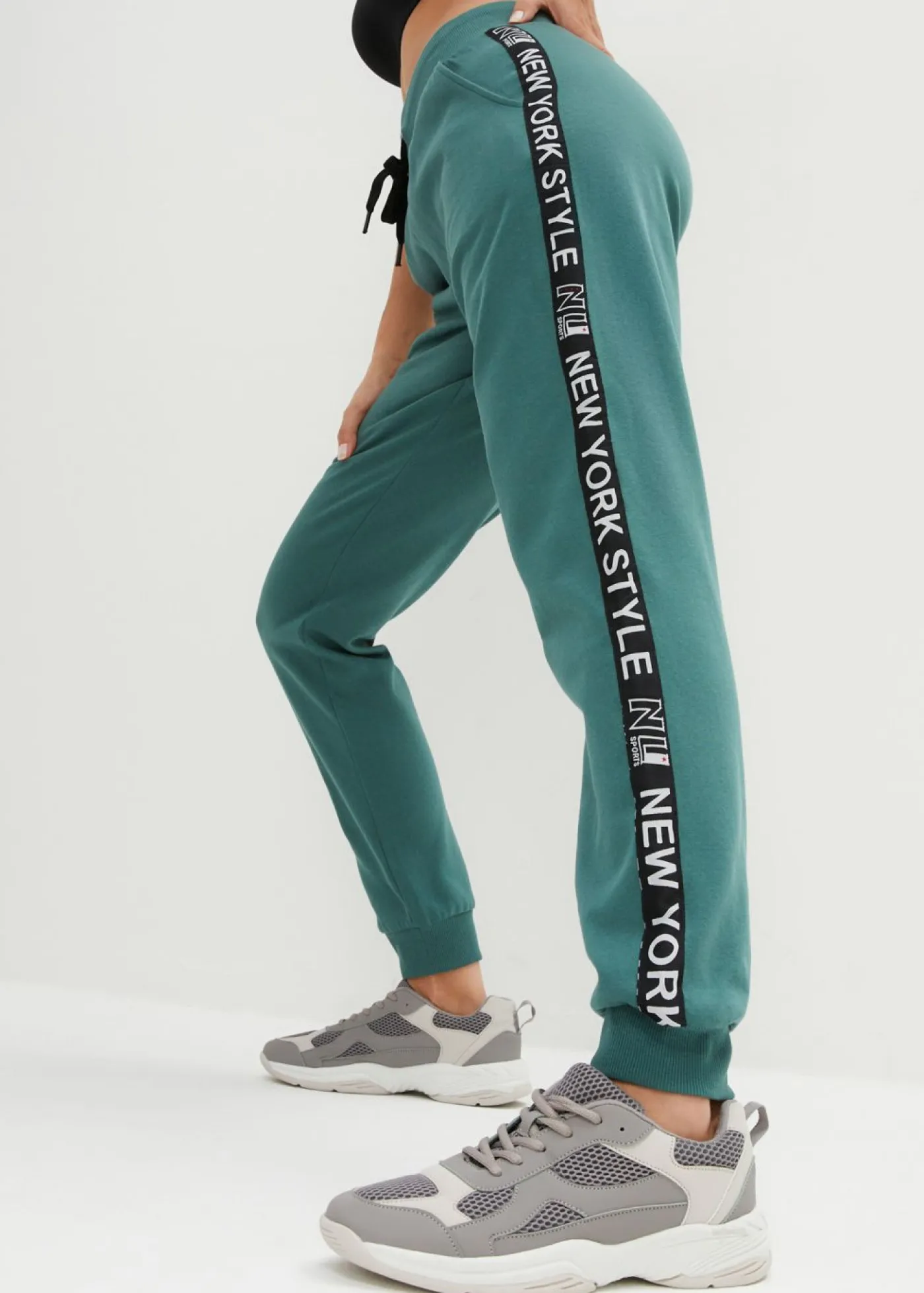 Clearance Pantalón de chándal con estampado Mujer Ropa Cómoda|Pantalones