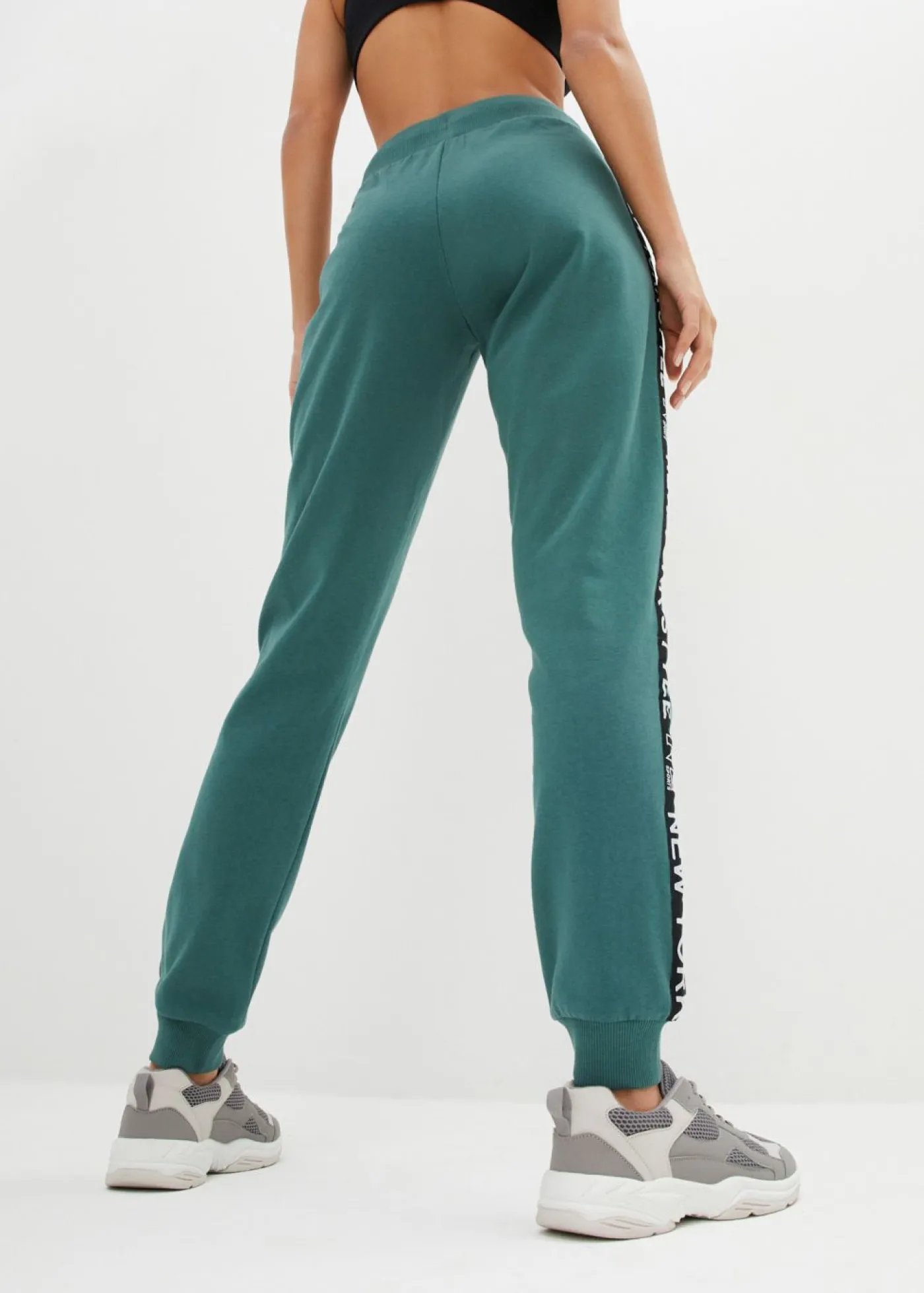 Clearance Pantalón de chándal con estampado Mujer Ropa Cómoda|Pantalones