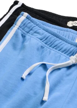 Hot Pantalón de chándal de algodón puro (2 unidades) Mujer Básicos|Ropa Cómoda