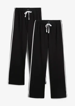 New Pantalón de chándal de algodón puro (2 unidades) Mujer Básicos|Ropa Cómoda