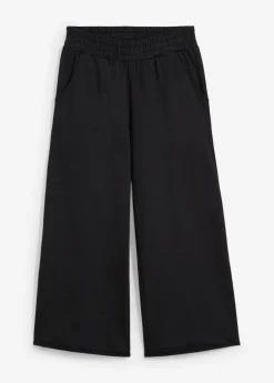 Clearance Pantalón de chándal de algodón orgánico con largo capri Mujer Ropa Cómoda|Pantalones