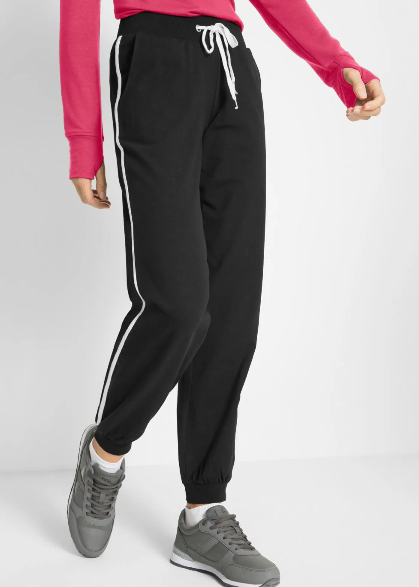 Clearance Pantalón de chándal de algodón Mujer Ropa Cómoda|Pantalones