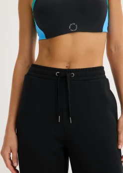 Sale Pantalón de chándal de algodón orgánico puro con cintura alta Mujer Básicos|Ropa Cómoda