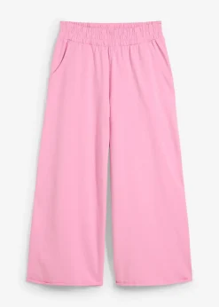 New Pantalón de chándal de algodón orgánico con largo capri Mujer Ropa Cómoda|Pantalones