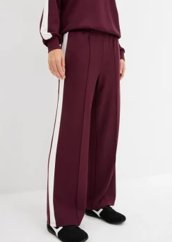 New Pantalón de chándal de calidad interlock Mujer Ropa Cómoda|Pantalones