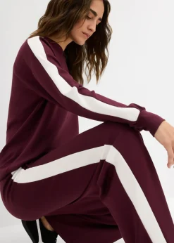 New Pantalón de chándal de calidad interlock Mujer Ropa Cómoda|Pantalones
