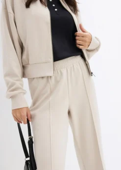 Clearance Pantalón de chándal de mezcla de viscosa suave Mujer Ropa Cómoda|Pantalones