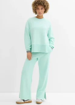 Outlet Pantalón de chándal de mezcla de algodón Mujer Ropa Cómoda|Pantalones