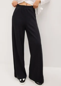 Pantalón de chándal de mezcla de algodón Mujer Ropa Cómoda|Pantalones