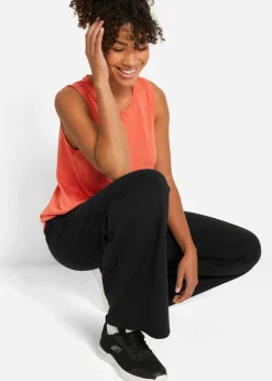 Clearance Pantalón de chándal de mezcla de algodón Mujer Ropa Cómoda|Pantalones