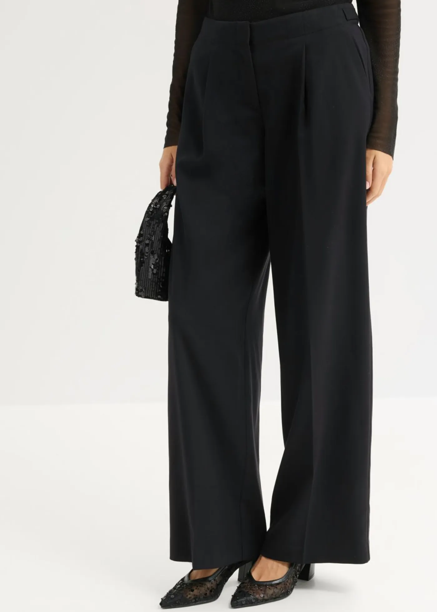 Clearance Pantalón de estilo palazzo Mujer Pantalones