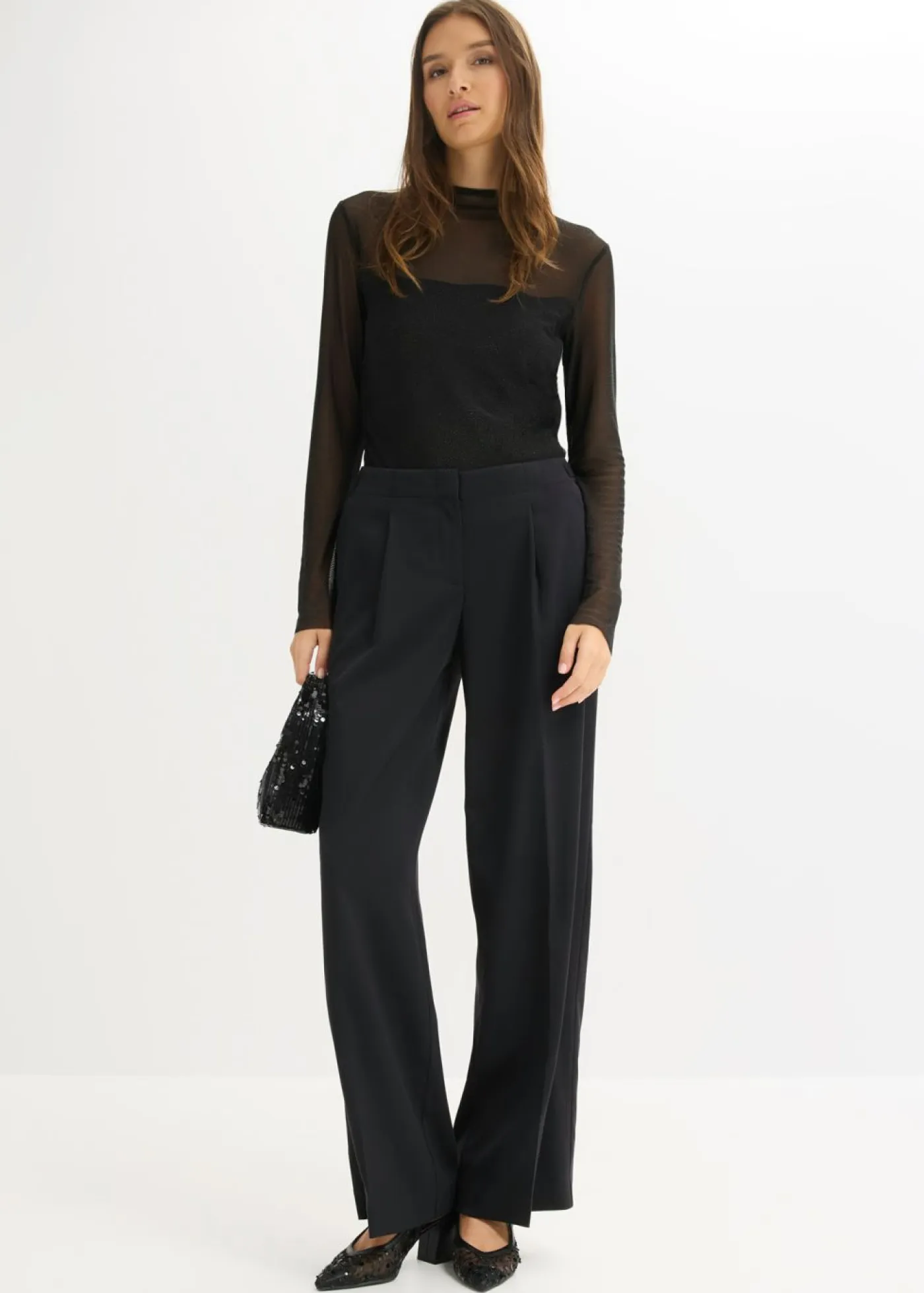 Clearance Pantalón de estilo palazzo Mujer Pantalones