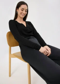 Sale Pantalón de estilo palazzo Mujer Pantalones