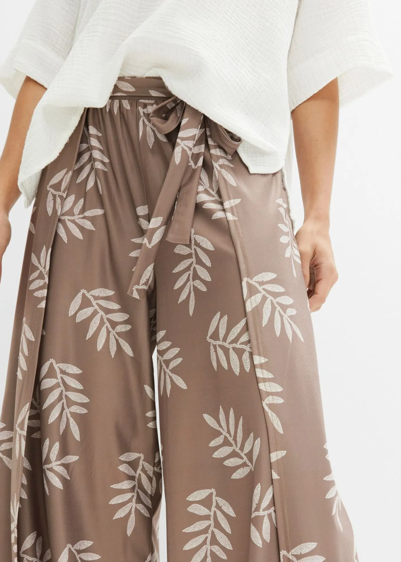 Pantalón de estilo palazzo Mujer Pantalones