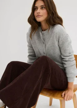 Sale Pantalón de felpa de punto Mujer Básicos|Pantalones
