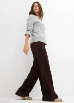 Sale Pantalón de felpa de punto Mujer Básicos|Pantalones