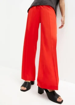 Hot Pantalón de lentejuelas de corte holgado Mujer Pantalones