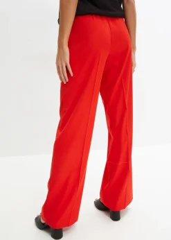 Hot Pantalón de lentejuelas de corte holgado Mujer Pantalones