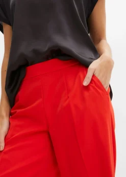 Hot Pantalón de lentejuelas de corte holgado Mujer Pantalones