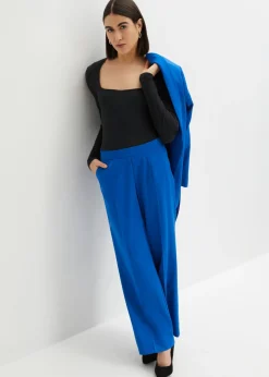 Clearance Pantalón de lentejuelas de corte holgado Mujer Pantalones
