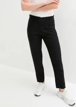 Outlet Pantalón de lino Mujer Pantalones