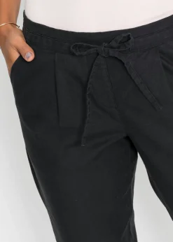 Clearance Pantalón de lino Mujer Pantalones|Novedades