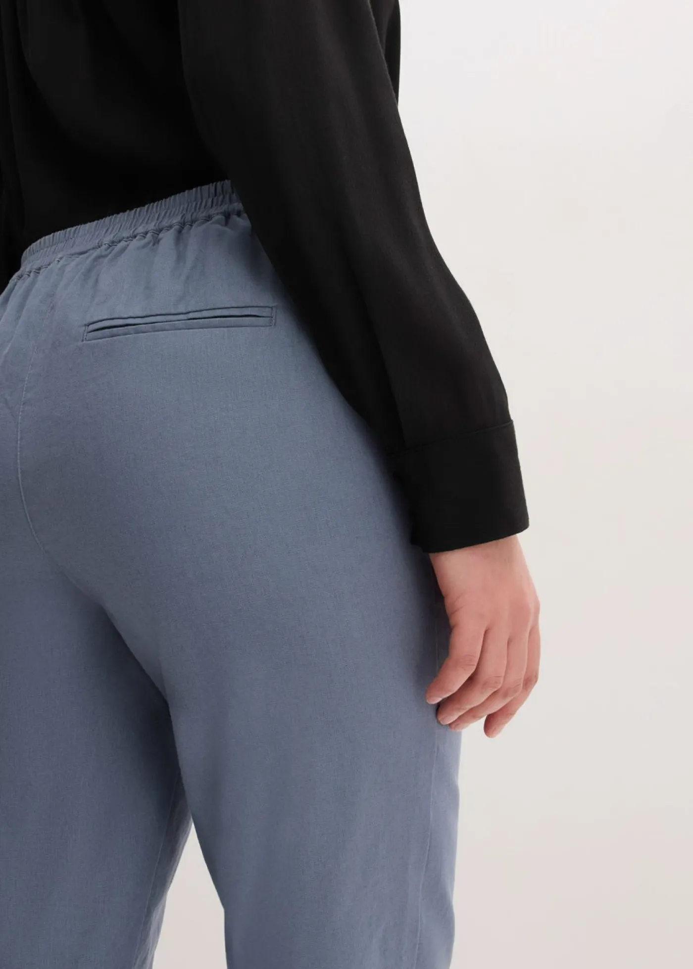 Hot Pantalón de lino Mujer Pantalones|Novedades