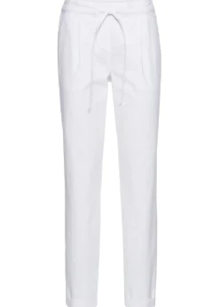 Best Pantalón de lino Mujer Pantalones|Novedades