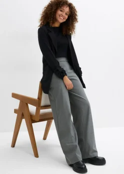 Online Pantalón de mezcla de viscosa Mujer Pantalones