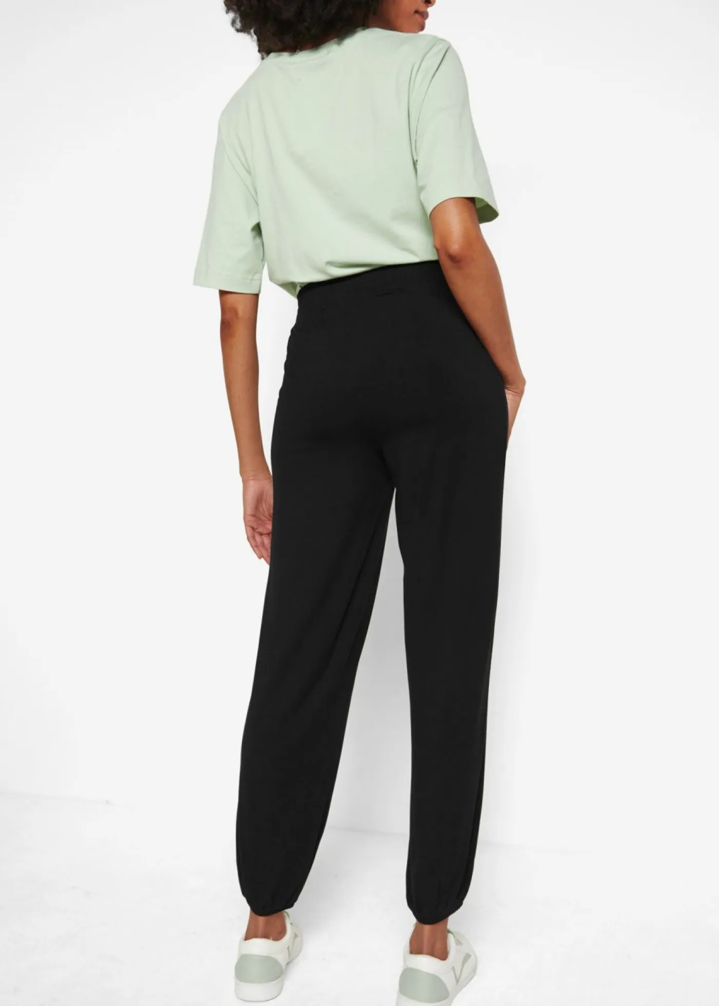 Online Pantalón de mezcla de viscosa Mujer Pantalones