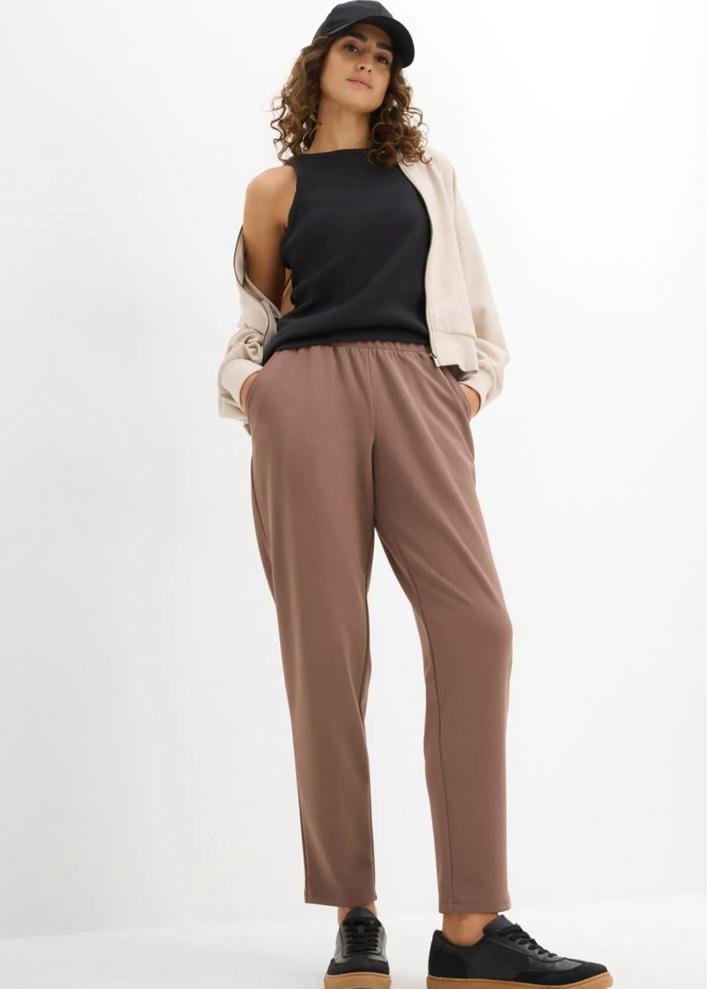 Sale Pantalón de neopreno con cintura cómoda Mujer Básicos|Ropa Cómoda