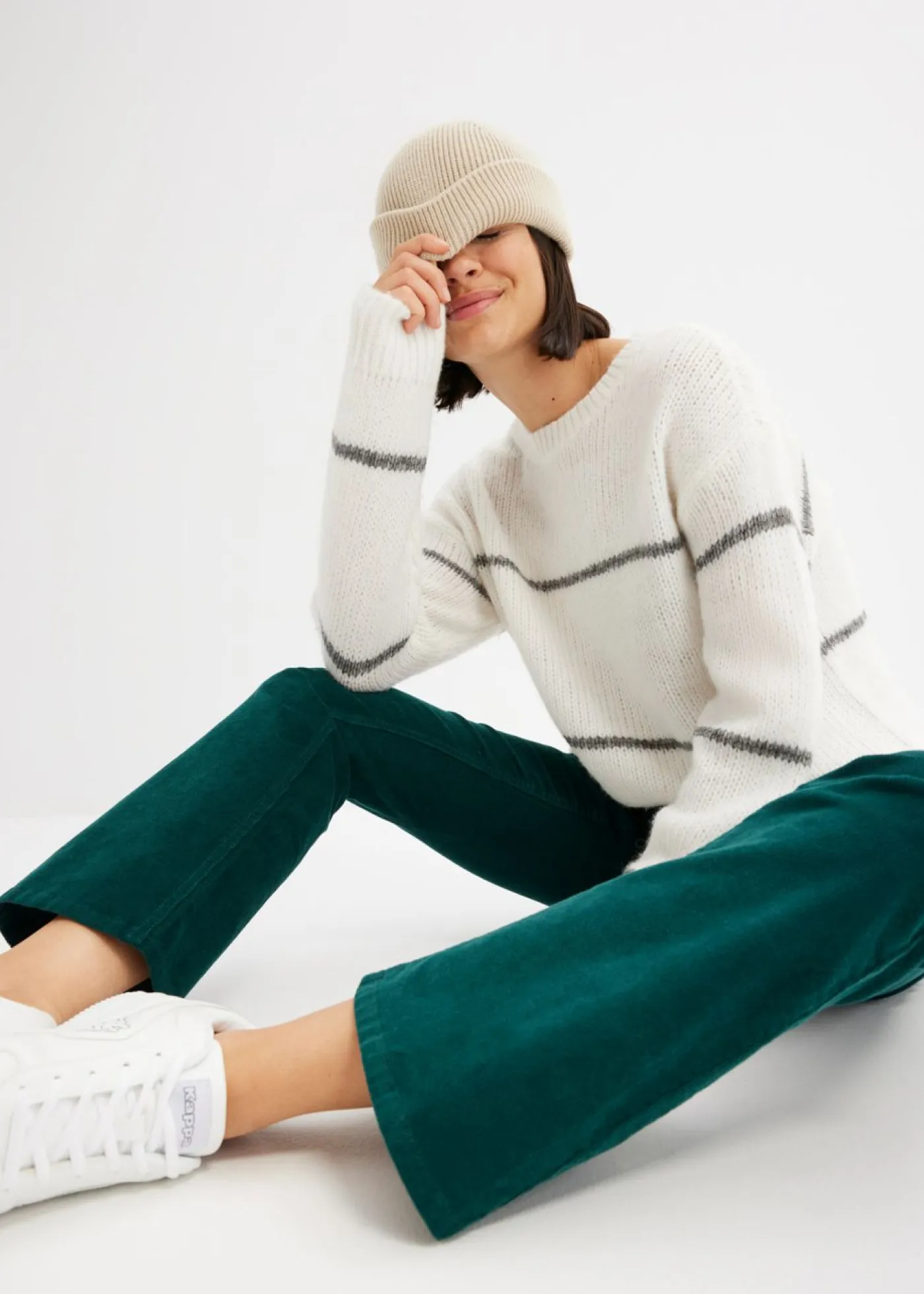 Outlet Pantalón de pana Mujer Pantalones