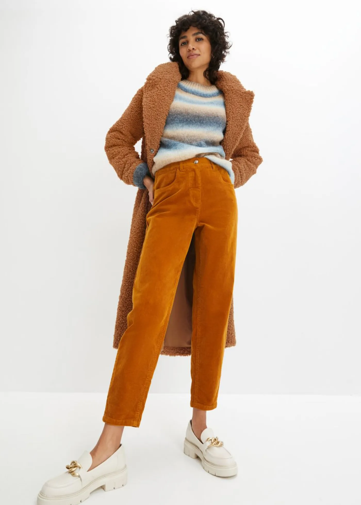 New Pantalón de pana Mujer Pantalones