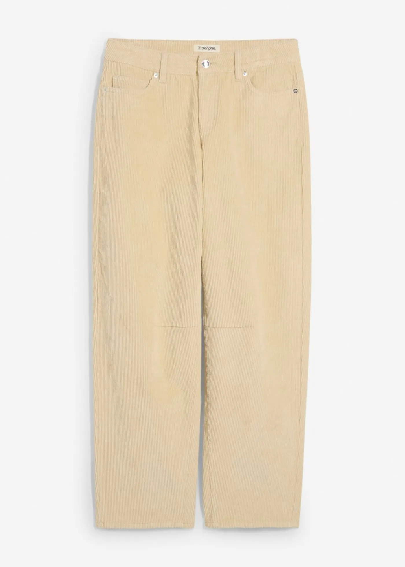 Sale Pantalón de pana barrel, mid waist Mujer Pantalones