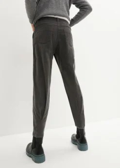 Best Pantalón de pana con algodón orgánico y corte bombacho Mujer Pantalones