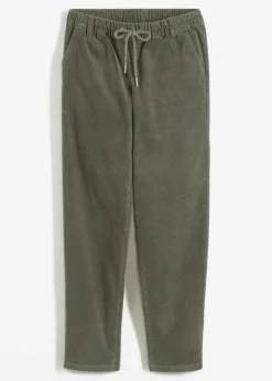 Clearance Pantalón de pana con cordón Mujer Pantalones