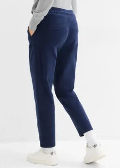 Clearance Pantalón de pana de algodón orgánico Mujer Pantalones