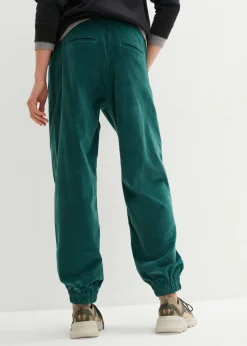 Sale Pantalón de pana de mezcla de algodón Mujer Pantalones
